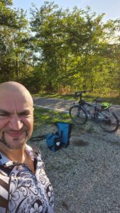 Pierwszy flak - tylne koło