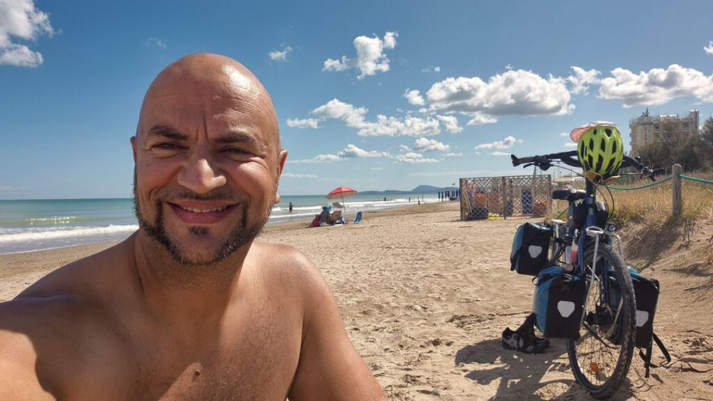 pełnia szczęścia na plaży